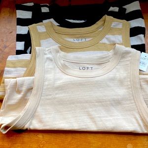 LOFT Lot of 3 Tanks, Will Not Split